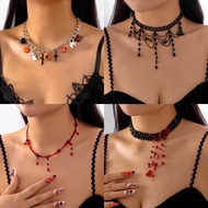 havanas Halloween Accessories Halowween day Props Choker Necklace