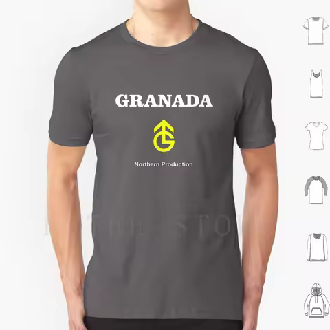 Granada Tv T Shirt Print Cotton Northern Casuals Football England Sheffield Blackburn Soccer Terrace