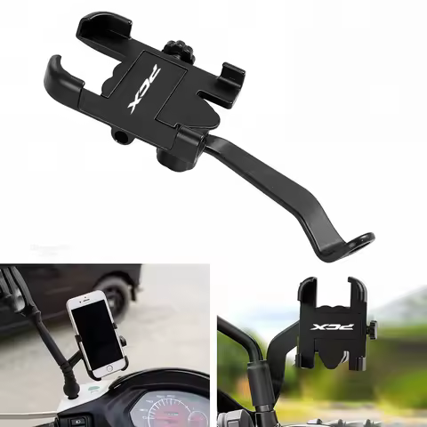 Motorcycle Mobile Phone Holder For HONDA PCX125 PCX150 PCX 125 150 pcx 125 150 Rearview Mirror Handl