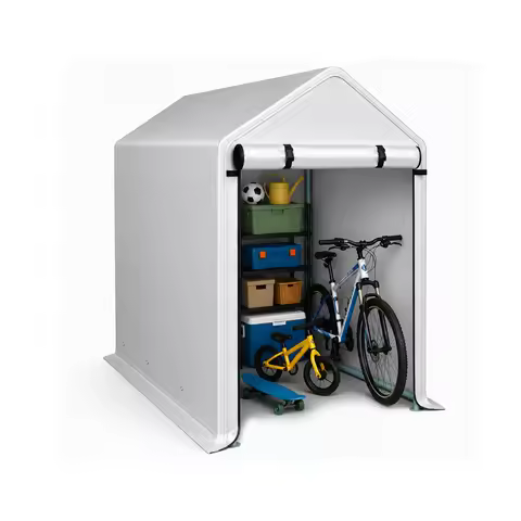 3x6 FT Storage Shed, Heavy Duty Bike Tent