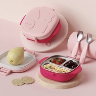[ReadyStock]Octoto Stainless Steel Bento Lunch Box 宝宝保温便当儿童餐具套装
