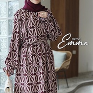 TUNIKMY | Dress Emma Printed Comocrepe | Dress casual