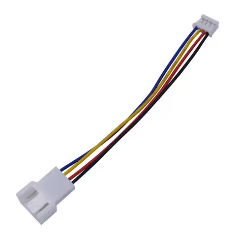 PC Graphics card Motherboard PWM MINI 4Pin PH2.0 To 4Pin Fan Cable Connector Adapter 1 to 2 Y Splitt