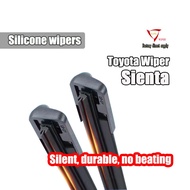 silicone wiper Toyota sienna Wiper (2016-2020) 26+14inch SIENTA Wiper sienta car accessories sienta 