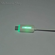 Smart LED Light Micro USB Data Charging Cable for Samsung Galaxy S6 S6 edge Note 4 Note 2 S4 S3 S2 I
