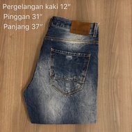 Bundle seluar panjang lelaki/jeans lelaki/biru