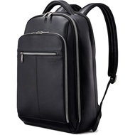 [sgstock] Samsonite Classic Leather Backpack, One Size, Classic Leather Backpack - [One Size] [Black]