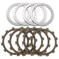 Motorcycle Clutch Friction Disc Plate Kit For Yamaha SRX250 SR250 Special XT250T XT250 XT250LC XT250