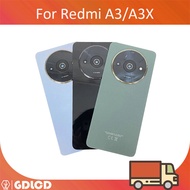 For Xiaomi Redmi A3 A3X Back Battery Cover Door Panel Housing Case Replacement Parts Battery cover
