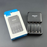 Bộ Sạc Pin nhanh AA/ AAA Beston C9012 Tự ngắt khi đầy pin remote pin đồng hồcân điện tử