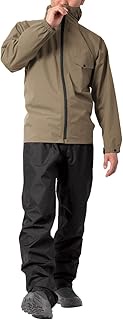 MAC AS-6700 Rain Suit, Water Pressure Resistance, 3.9 inches (10,000 mm), H2O, Top and Bottom Set, A