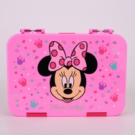 Australia smiggle Pink Minnie Student Lunch Box Large Capacity Lunch Box Fruit Box