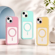 MagSafe Color Series Pastel Case For poco F8 PRO - F8 ULTRA - F7 - F7 PRO - ULTRAF7 - F6 - F5 -F4 -F