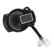 Universal Digital Speedometer Motorcycle Odometer Meter 0~299KM/H with 7-color LCD Backlight Motorcy