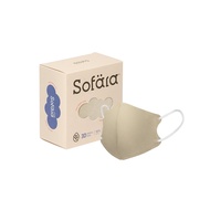 Sofara舒芙氧嬰兒立體空氣口罩30入（0-18個月）-奶糖棕