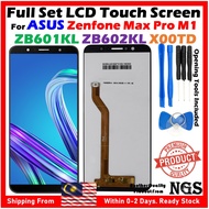 ORl NGS Brand Full Set LCD Touch Screen Compatible For ASUS Zenfone Max Pro M1 ZB601KL X00TD ZB602KL
