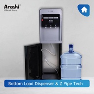 ARASHI DISPENSER GALON BAWAH LOW WATT 3 KRAN PANAS DINGIN NORMAL - ABD04C - FREE ONGKIR JABODETABEK 