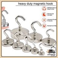 Magnetic Hooks Strong Magnetic Hooks Stainless Steel Heavy Duty Hanging Magnetic Hook For Refrigerat