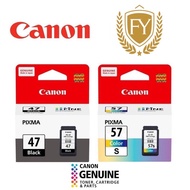 🇲🇾🔥GENUINE INK CATRIDGE🔥 - CANON PG47 PG-47 / CL57 CL-57 / CL57s CL-57s For Pixma E400 Series