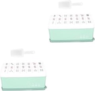 MAGICLULU 2 Sets Mahjong Pattern Ice Tray Baby Pp Candy Chocolate