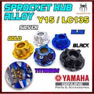 SPROCKET HUB ALLOY FORGED ENKEI YAMAHA LC 135 5SPEED / Y15 V1 V2 / Y125 ZR / Y125ZR / LC135 4S / [ SPROCKET 4 LUBANG ]