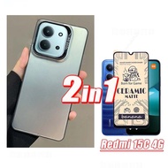 2in1 Redmi 15C ShockProof Phone Case Redmi 15 Redmi 14C Privacy Soft Screen Protector