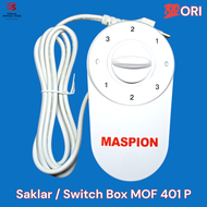 Saklar Switch Kipas Angin Maspion Plafon MOF 401 P - Switch Box MOF-401P Tempel Dinding Kipas Maspio