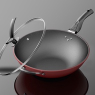 34cm32cm30cm frying pan Non-stick pan household frying pan smokeless iron pan oil Multi-function gas