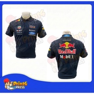Polo Blue Shirt F1 Redbull Red Bull F1 2026 1 Cotton Fabric 1