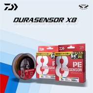 SENAR PE DAIWA DURASENSOR X8 MULTICOLOR