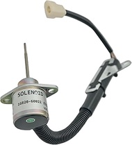 Thcbme 1G820-60022 Shutoff Solenoid Valve 12V for Kubota KX41 KX41-3 KX016 KX018 U15 U17 Engine D782