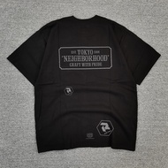 S-5XL  NEIGHBORHOOD NH-1 C-TEE SS NBHD BAR Men Short-sleeved T-shirt