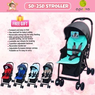 Apruva SD-25D Keiryo Lightweight Stroller para sa Baby