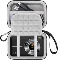 Lacdo Camera Carrying Case for CAMKORY DC403, KODAK PIXPRO FZ55, Canon PowerShot G7 X Mark III/SX740