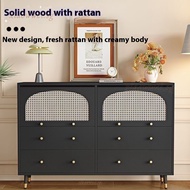 XIAOWWEI shoe rattan shoe cabinet arched cabinet multifunctional shoe cabinet 2614 FCT