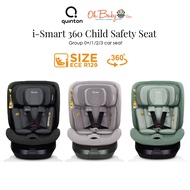 Quinton i-Smart 360 Child Safety Seat  Group 0+/1/2/3 Car Seat
