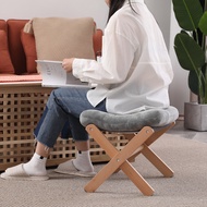 Foot Stool Foot Stool Leg Rest Foot Stool Foot Stool Sofa Stool Office Solid Wood Leg Rest Folding U