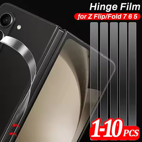 1-10PCS Hinge Protector Film For Galaxy Z Fold 7 6 5 Anti-Scratch Border Sticker Hydrogel Films for 