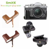 Retro Pu Leather Camera Bag Half Body Case For Fujifilm XS10 XE4 XE3 XT4 XT3 XT2 XT200 XT30 XT20 XT1