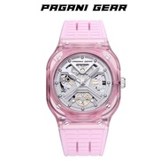 Pagani Gear Jam Tangan Lelaki Men's Rubber Quartz Watch PG-G2001