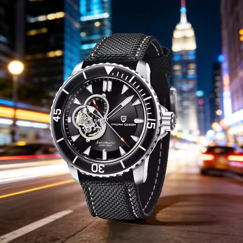 PAGANI DESIGN Men Automatic Mechanical Watch 2026 New Product Debut Stainless Steel Luminous Waterpr