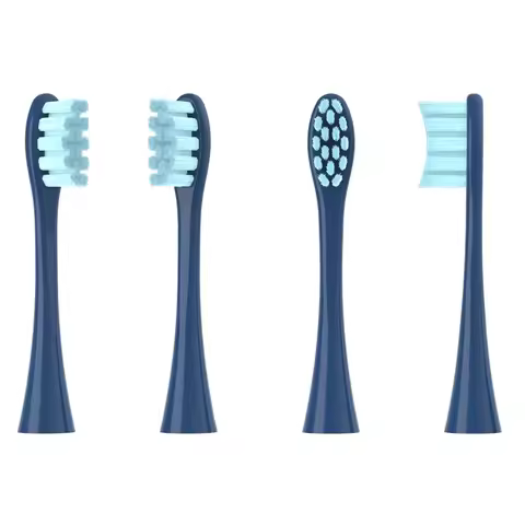2/4/6PCS Soft Replacement Heads For Oclean X/ X PRO/ Z1/ F1 Blue Brush Heads DuPont Sonic Toothbrush