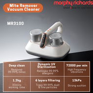 MORPHY RICHARDS MR3100 Cordless Dust Mite Vacuum Cleaner UV Vacuum Sterilizer