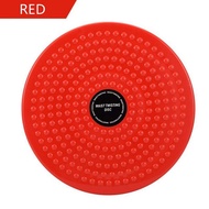 Waist Twisting Disc Alat Olahraga Putar Pelangsing Pengecil Perut - Merah