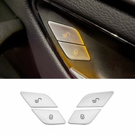 Car Door Lock Unlock Buttons Cover Stickers For Mercedes Benz C E class GLC W205 W213 X253 20152019