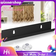 Hair Extension Hanger,Black Hair Extension Holder for Styling, Washing, Drying, Braiding, Hair Exten