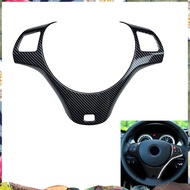 LHD Carbon Fiber Car Steering Wheel Trim for - 3 Series E90 E92 E93 2005-2012 Car Steering Wheel Dec