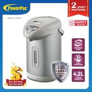 Powerpac 4.2L Electric Airpot with 3-way Dispenser and Re-boil (PPA340)