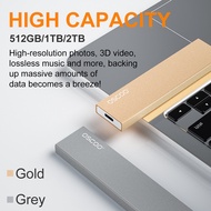 SSD External 120GB Mobile Solid State Drive Flash Drive Portable TypeC USB Mini Slim High Speed Transfer ssd Flash Memory Device