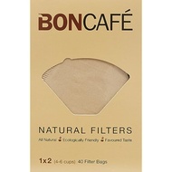 Boncafe Natural Filters (4 to 6 Cups) 40 pcs